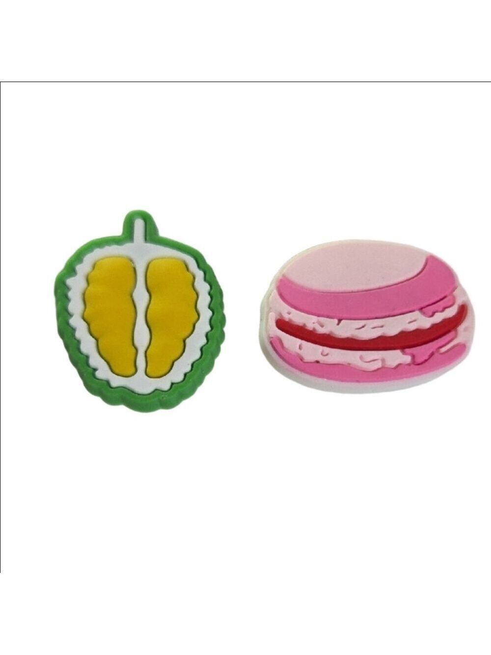 Fruit Macaron Shoe Charms